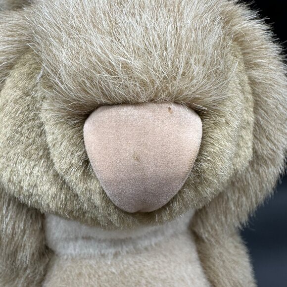 Vintage Folkmanis Realistic Rabbit Hand Puppet Stuffed Animal Plush Bunny - Picture 7 of 11
